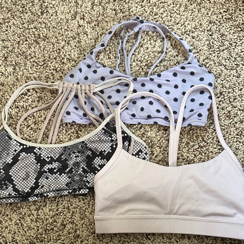 3-pack lululemon sports bras